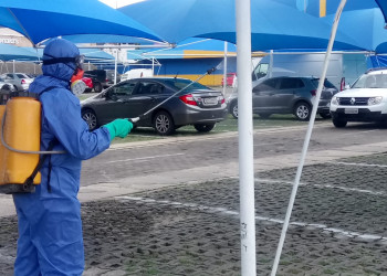 Prefeitura realiza 287 ações de sanitização em Teresina